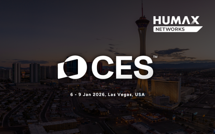 HUMAX Networks to Attend CES 2026