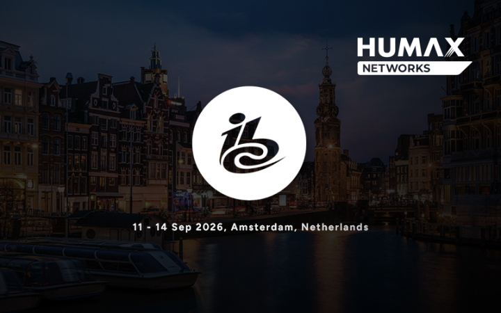 HUMAX Network will participate in IBC2026