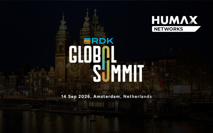 HUMAX Networks will participate in RDK Global Summit 2026