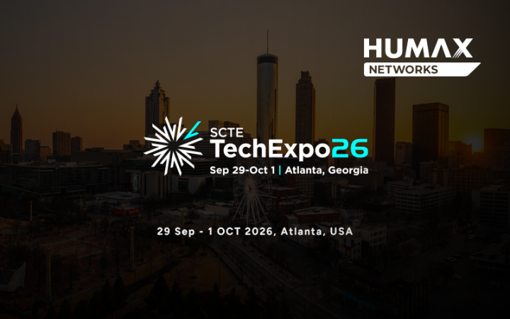 HUMAX Networks will participate in SCTE TechExpo26