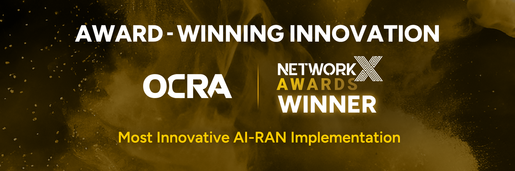 OCRA Network X Awards Winner - Award Winning Innovation